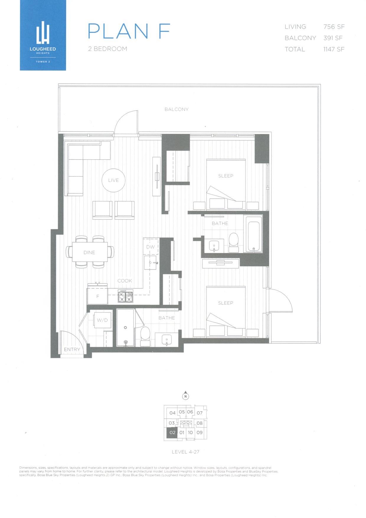 1302 525 FOSTER AVENUE 15