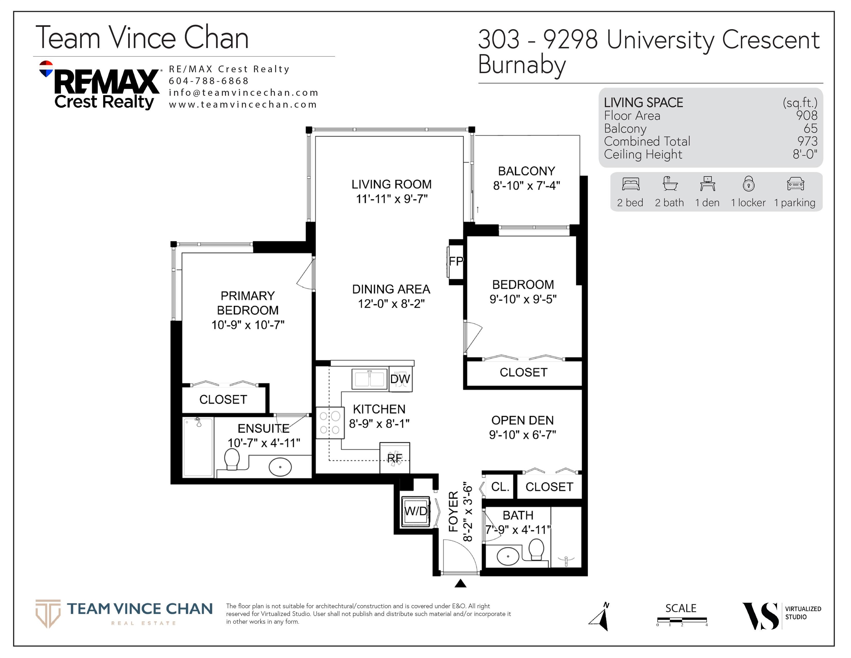 303 9298 UNIVERSITY CRESCENT 31